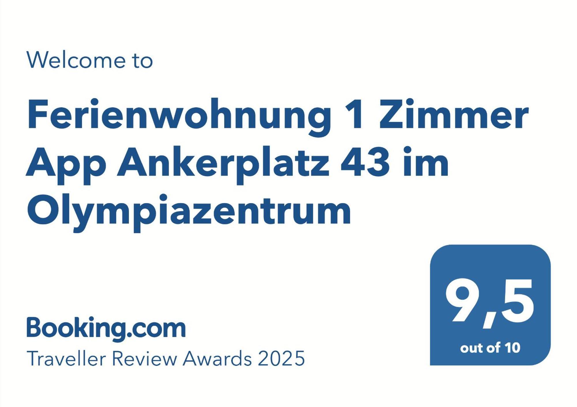Ferienwohnung 1 Zimmer App Ankerplatz 43 Im Olympiazentrum Κίελο Εξωτερικό φωτογραφία